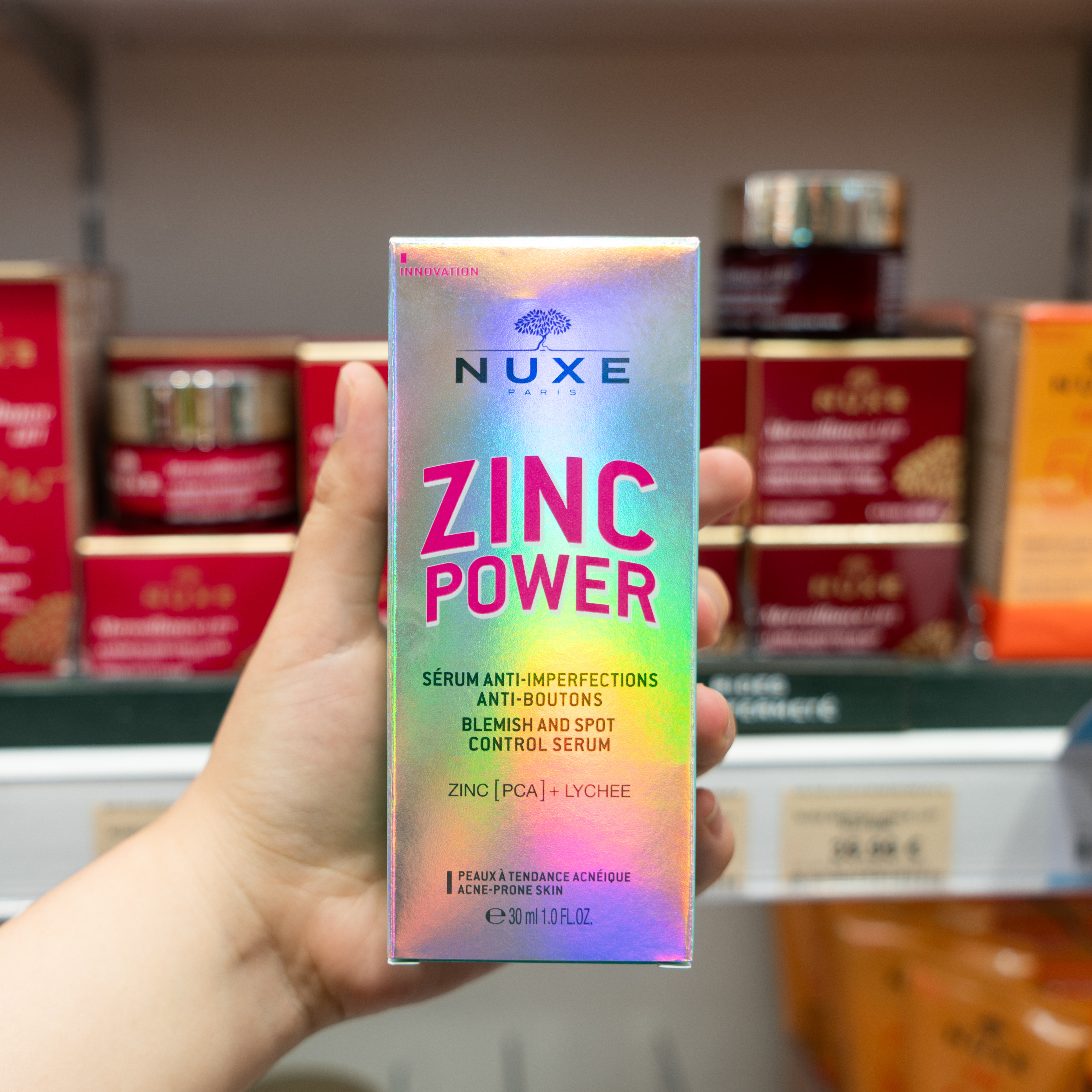 zinc power nuxe