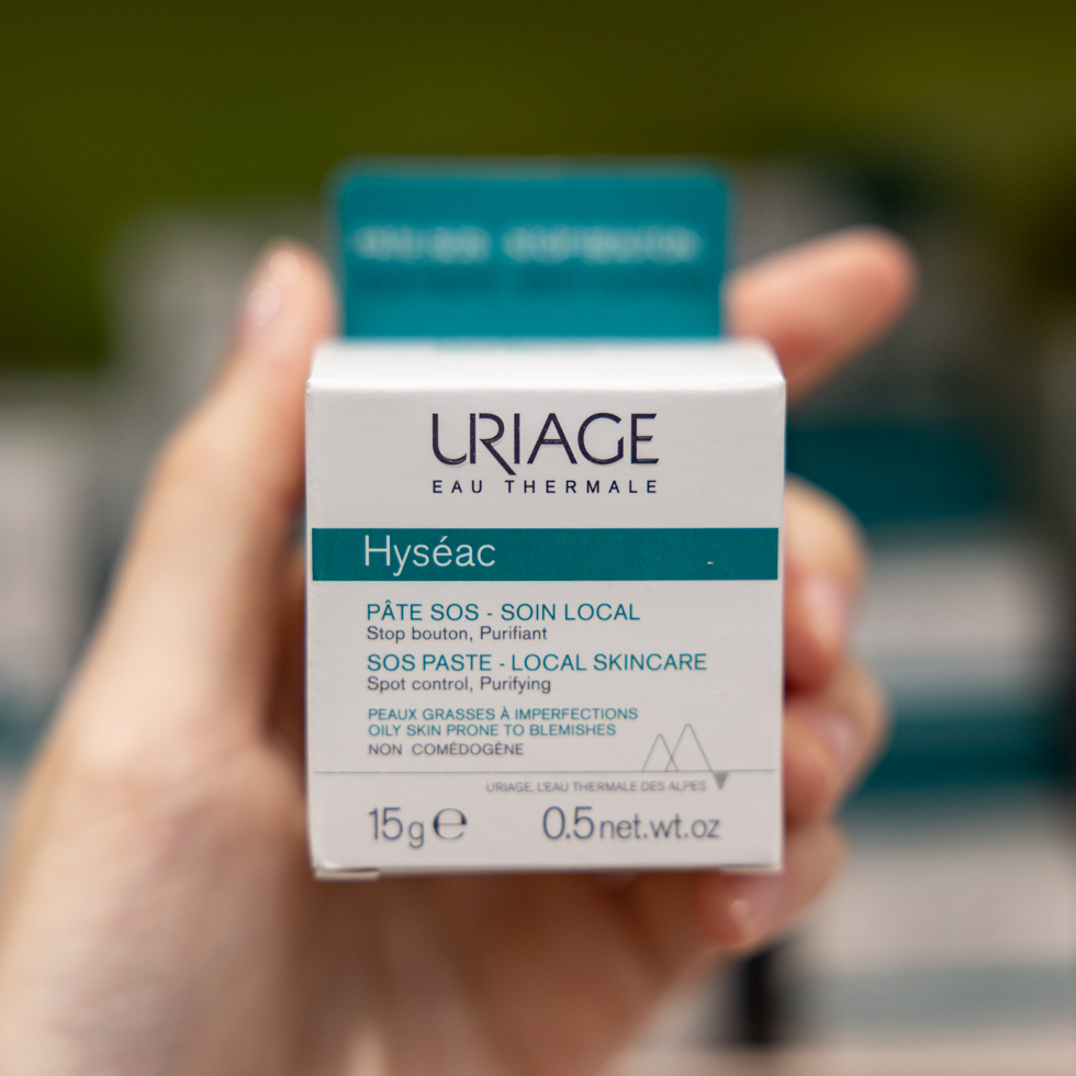 hyseac SOS PASTE URIAGE anti spot