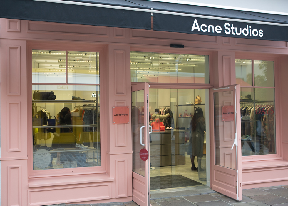 ACNE STUDIO OUTLET PARIS LA VALLEE VILLAGE