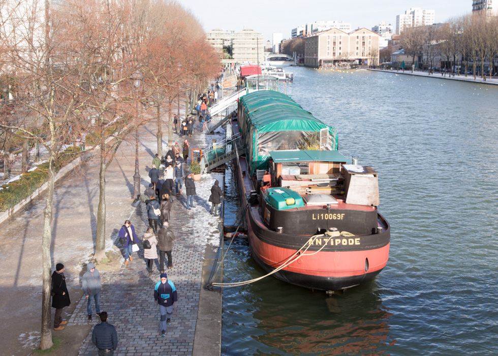 SEINE RIVER BANKS HISTORY LAVANDIERE