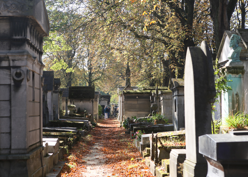 Pere Lachaise Cemetery Paris