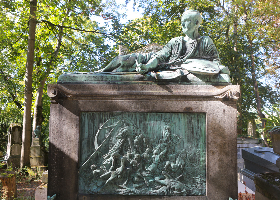 Théodore Géricault tombe Père Lachaise