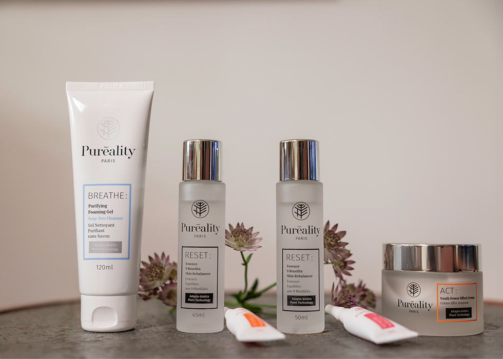 Pureality clean biotech skincare made in France