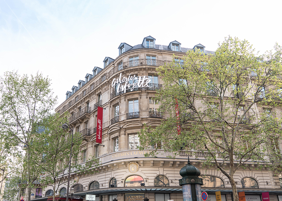 Opera district restaurants  Galeries Lafayette Paris Haussmann