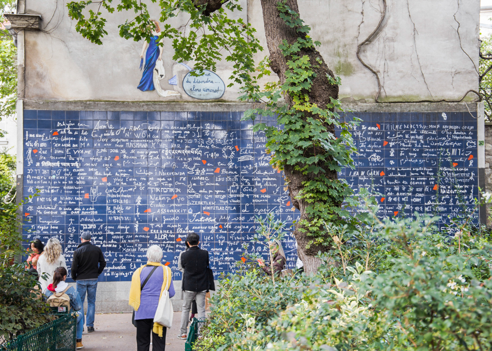 Le Mur des Je t'aime