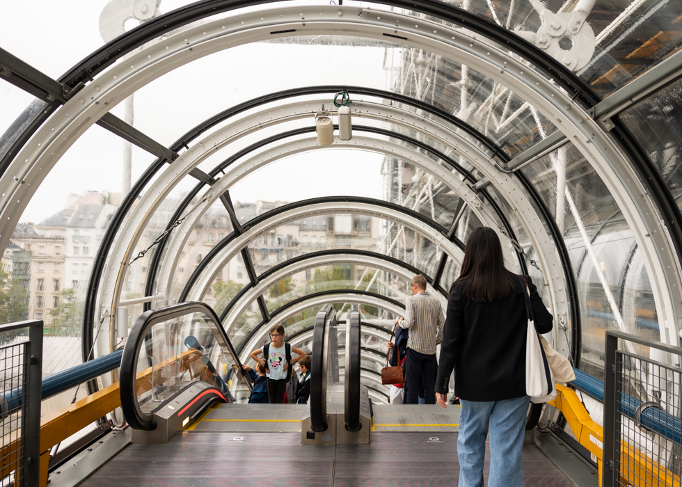 Centre pompidou view